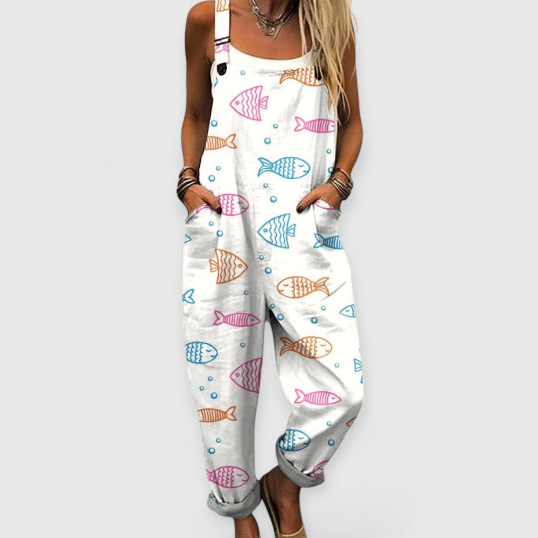 Ellia - Mono Vintage De Pierna Ancha