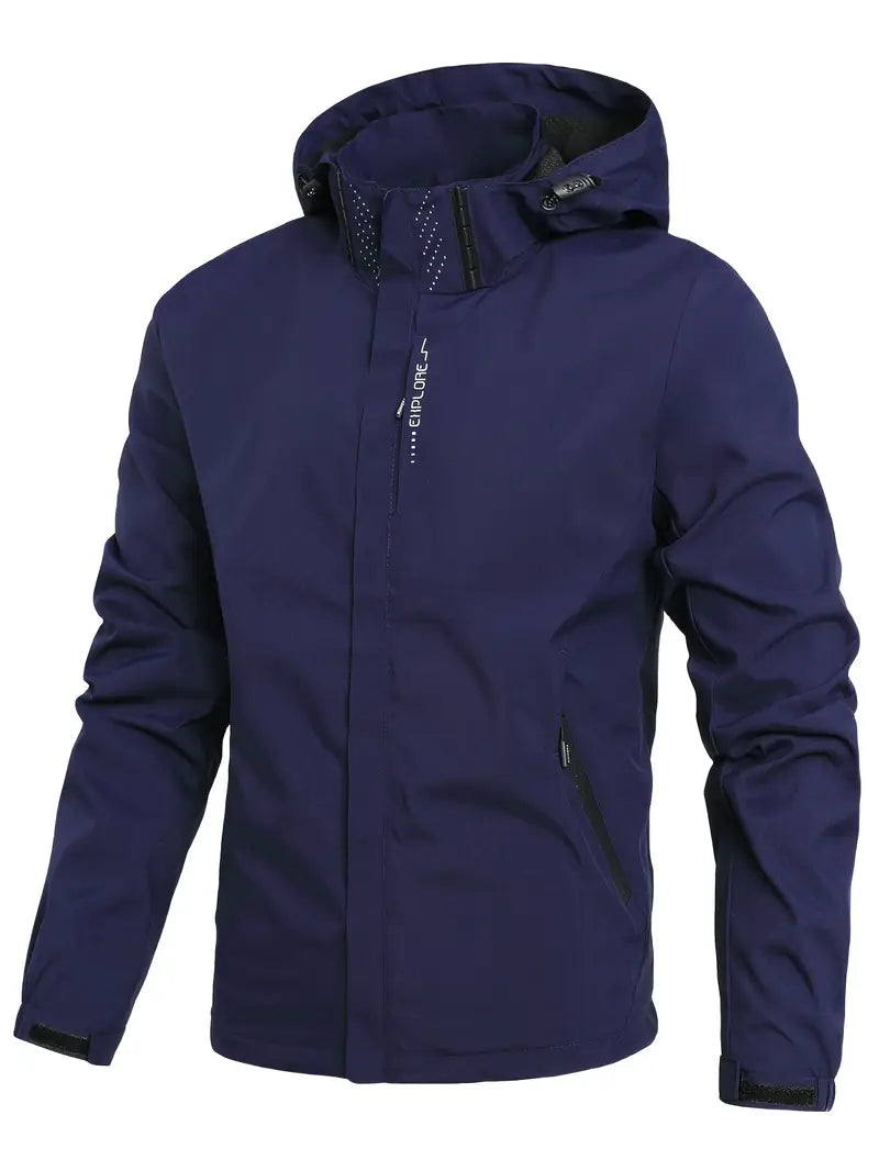 Norberto - Chaqueta Impermeable De Manga Larga