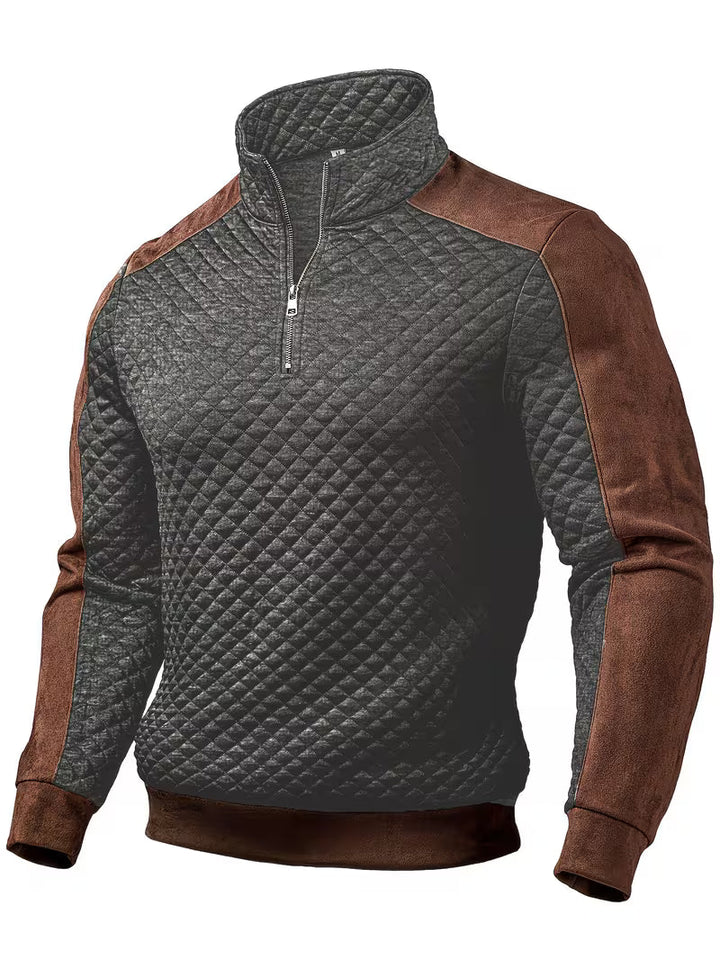 Gioele - Camisa de manga larga con cremallera