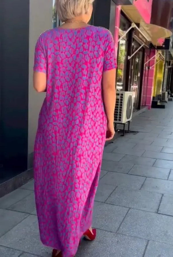Aspasia - Vestido Estampado Atrevido y Desenfadado