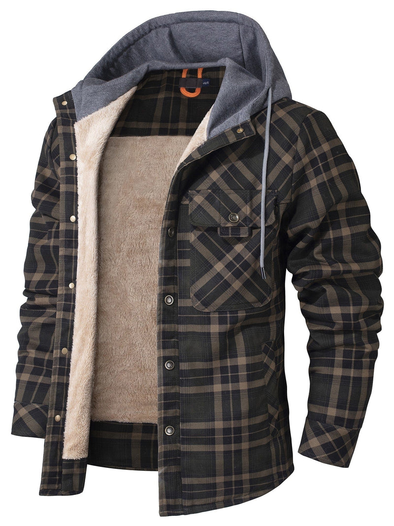 Avraham - Chaqueta Con Capucha Manga Larga y Bolsillo