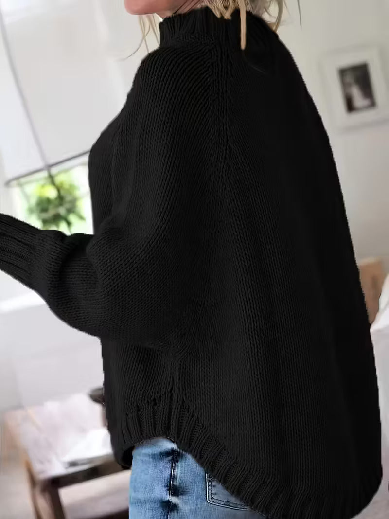 Pamella - Jersey Sobredimensionado De Punto Trenzado