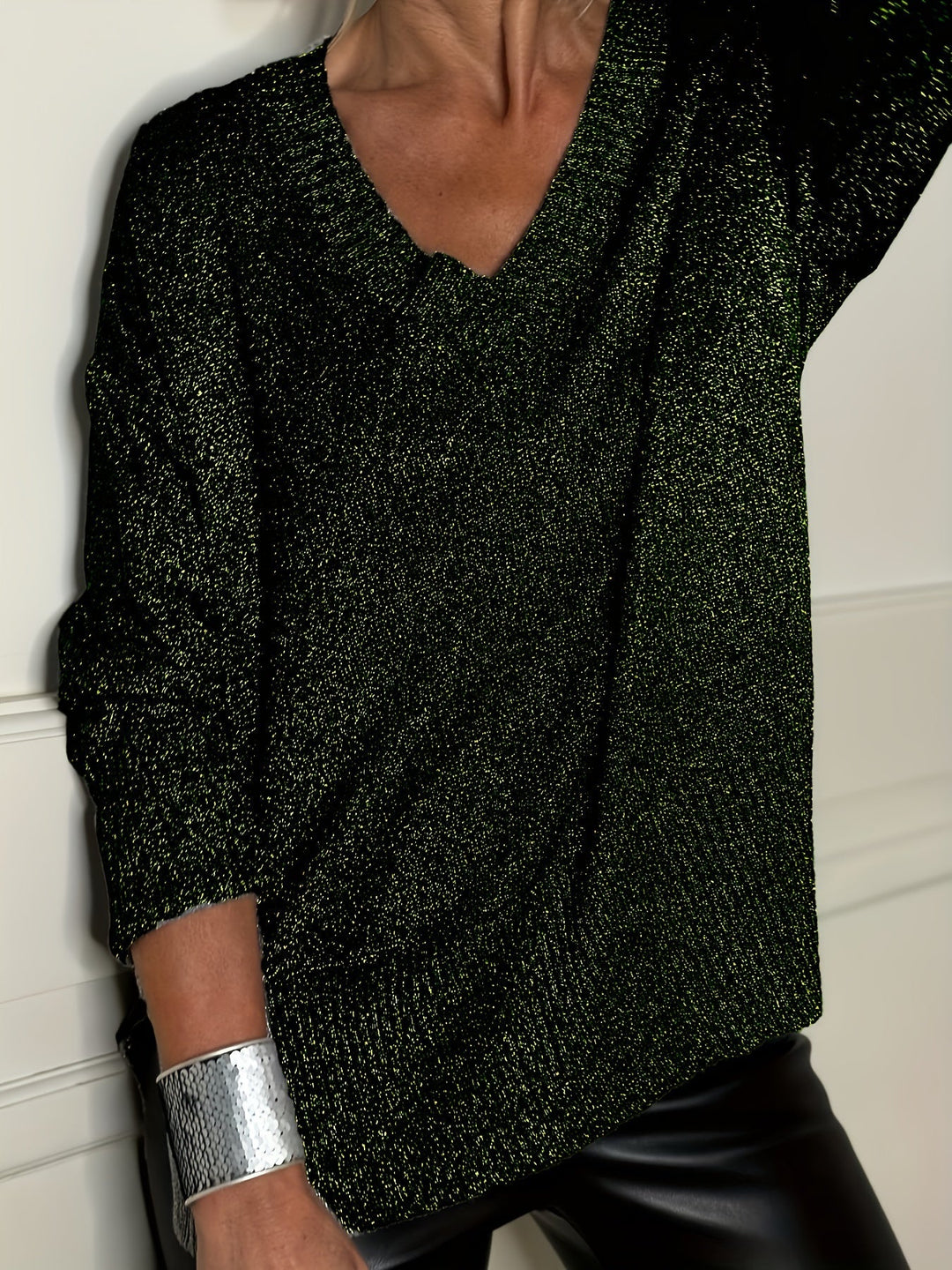 Healy - Jersey De Punto Con Cuello En V