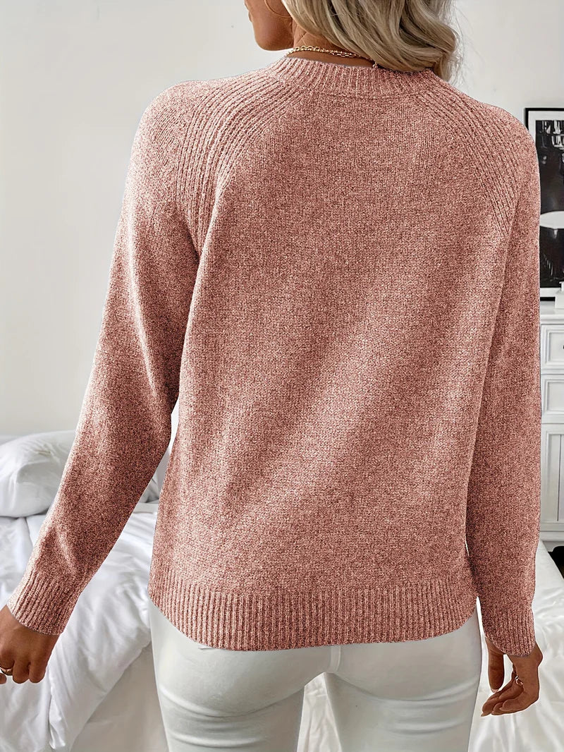 Pascuala - Elegante Jersey De Punto Con Perlas
