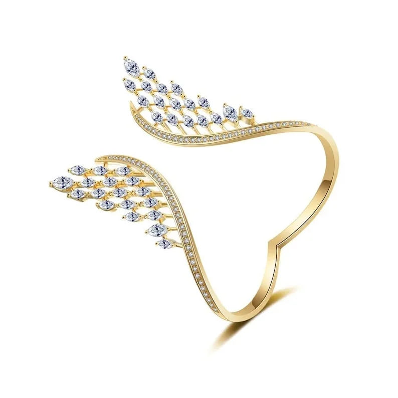 Evita - Pulsera y Anillo Alas de Ángel