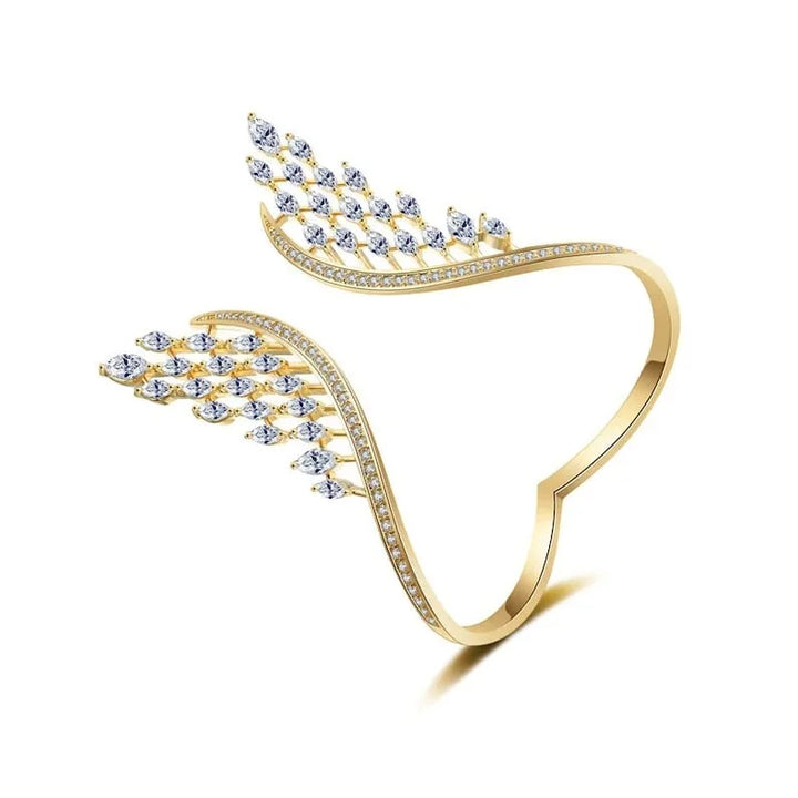Evita - Pulsera y Anillo Alas de Ángel