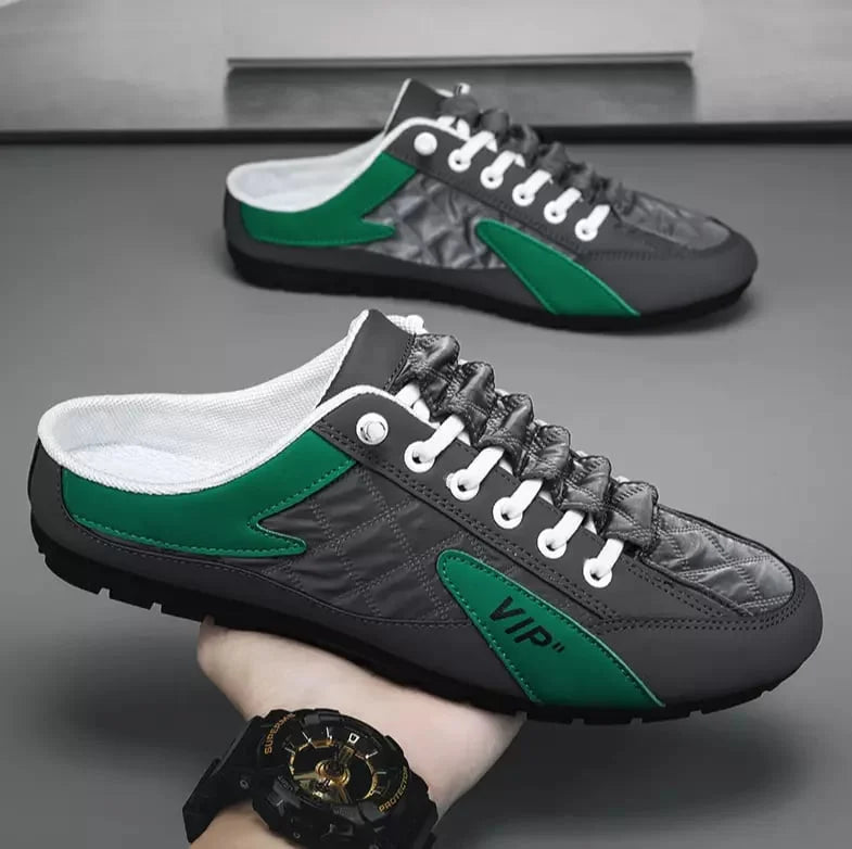 Somkiat - Zapatillas Deportivas Informales Con Talón Abierto