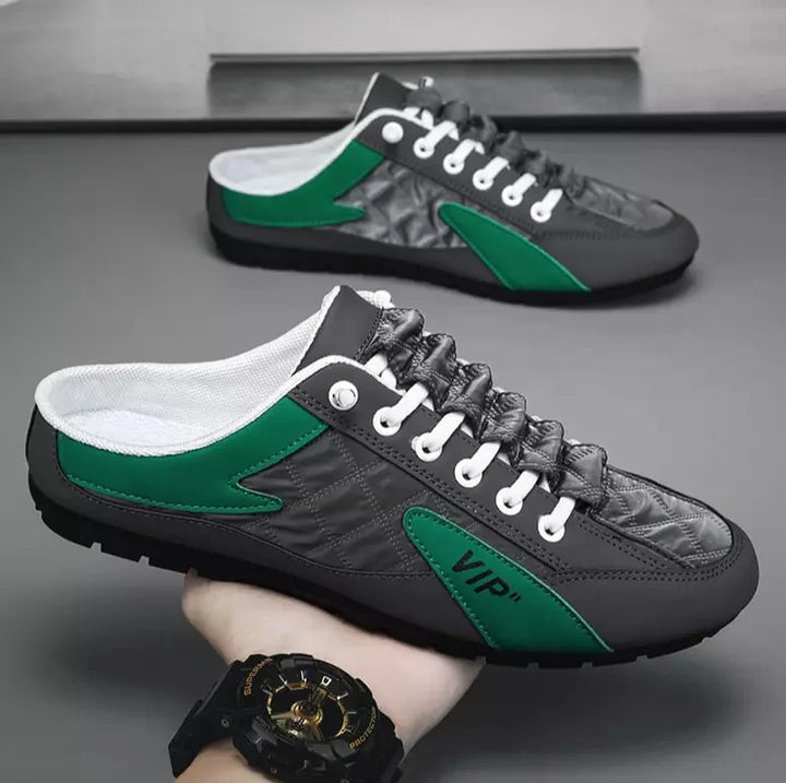 Somkiat - Zapatillas Deportivas Informales Con Talón Abierto