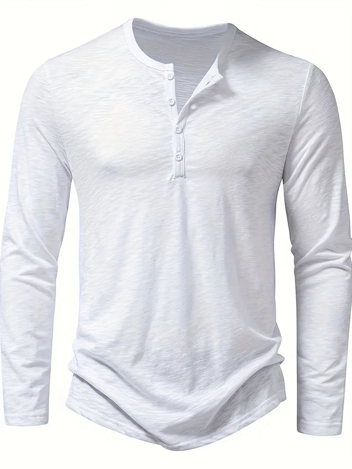 Wyatt - Elegante Camisa De Manga Larga