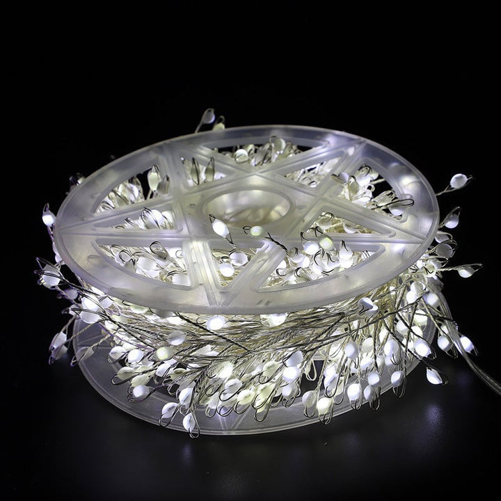 TwinkleWire - Guirnalda De Luces Pirotécnicas De Alambre De Cobre Con Mando a Distancia