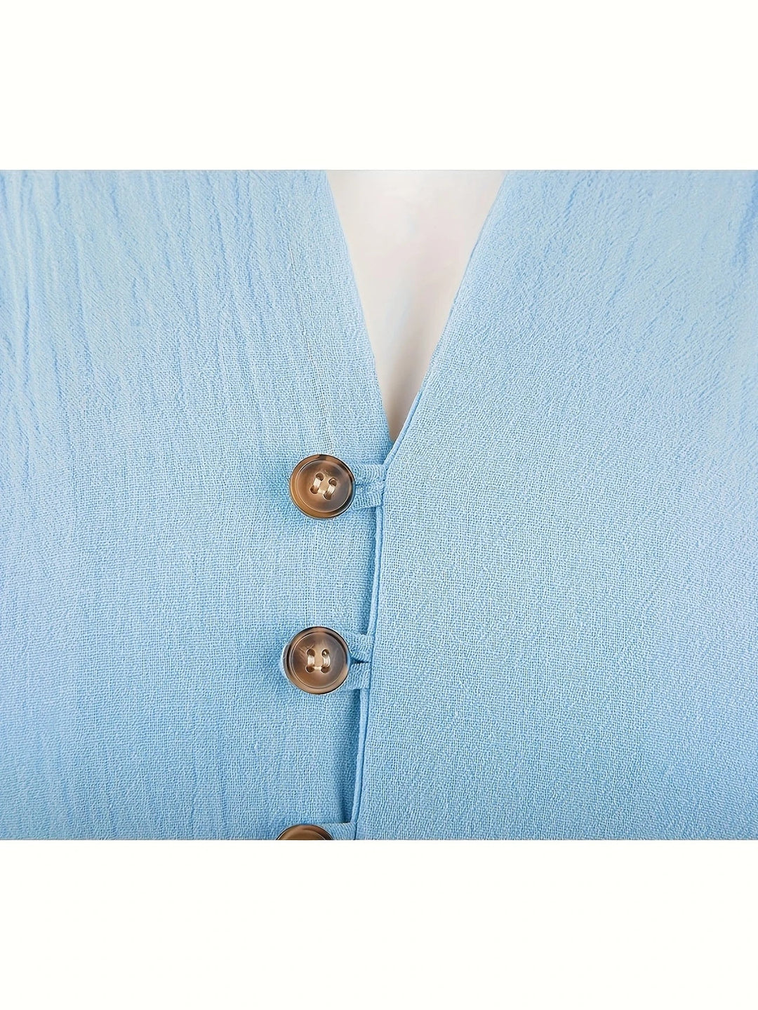 Shayne - Camisa Ligera De Algodón Y Lino Con Mangas Largas