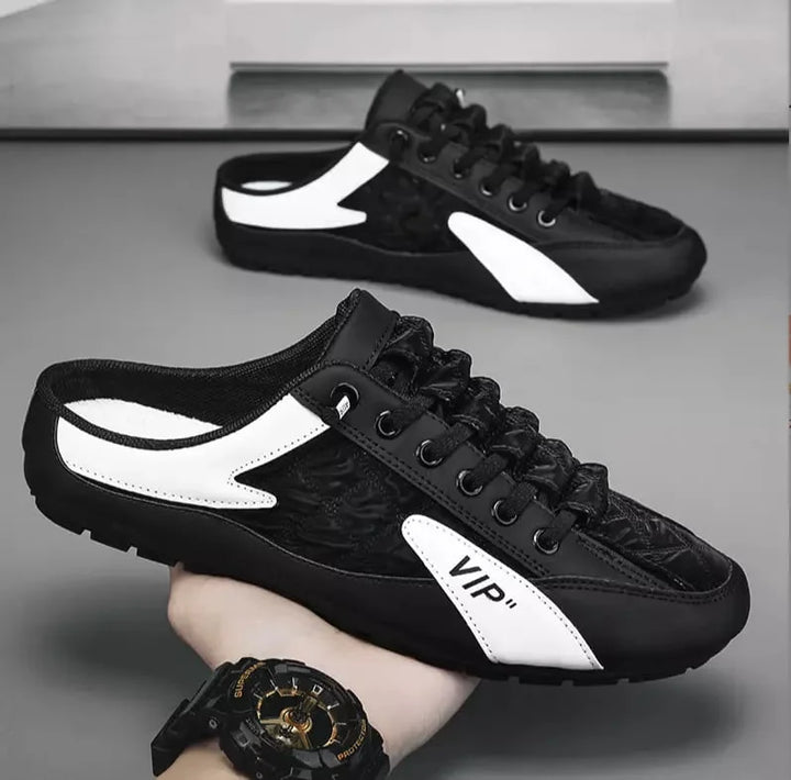 Somkiat - Zapatillas Deportivas Informales Con Talón Abierto