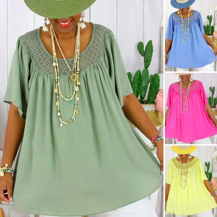 Silvana - Ropa de Verano Con Manga Corta