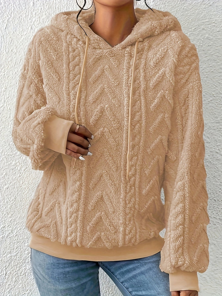 Andrine - Manga Larga Con Capucha Chaqueta