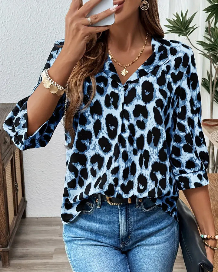 Ianira - Blusa Cómoda Con Cuello en V