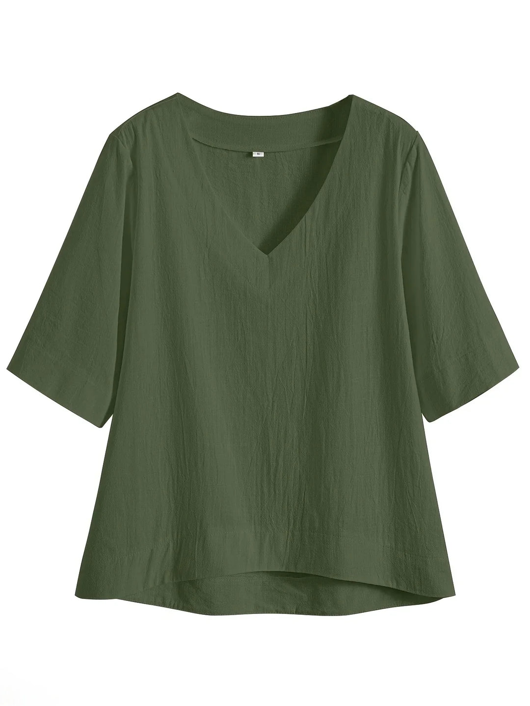 Mattea - Informal Ajuste Holgado Arriba Con Cuello En V