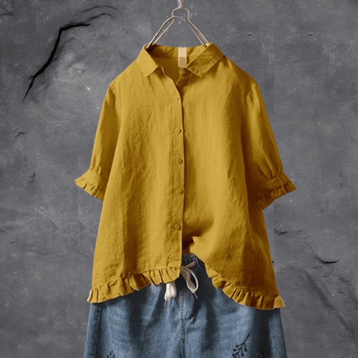 Sonika - Blusa Oversize Con Botones
