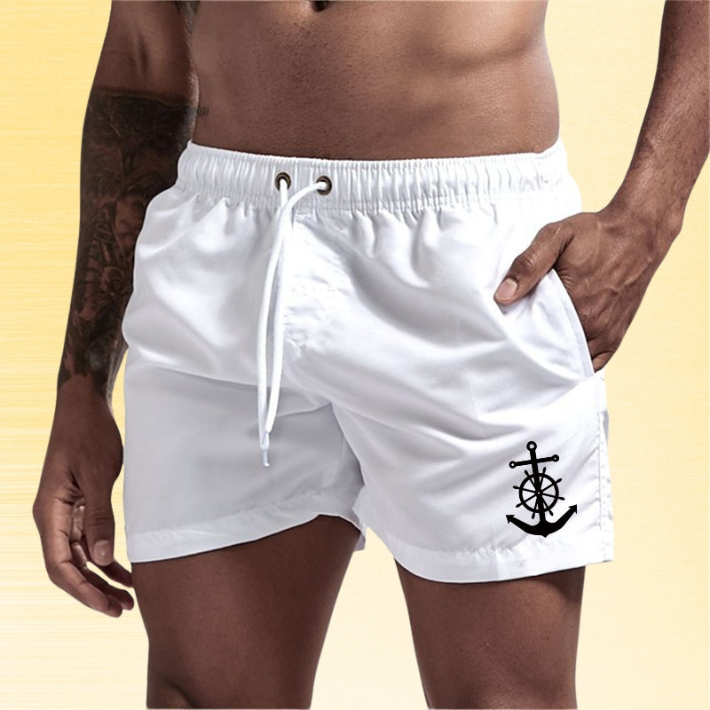 Solano - Elegante Elástico Pantalones Cortos Con Bolsillo