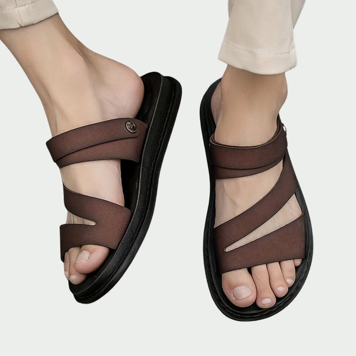 Ryan - Sandalias Informales De Cuero