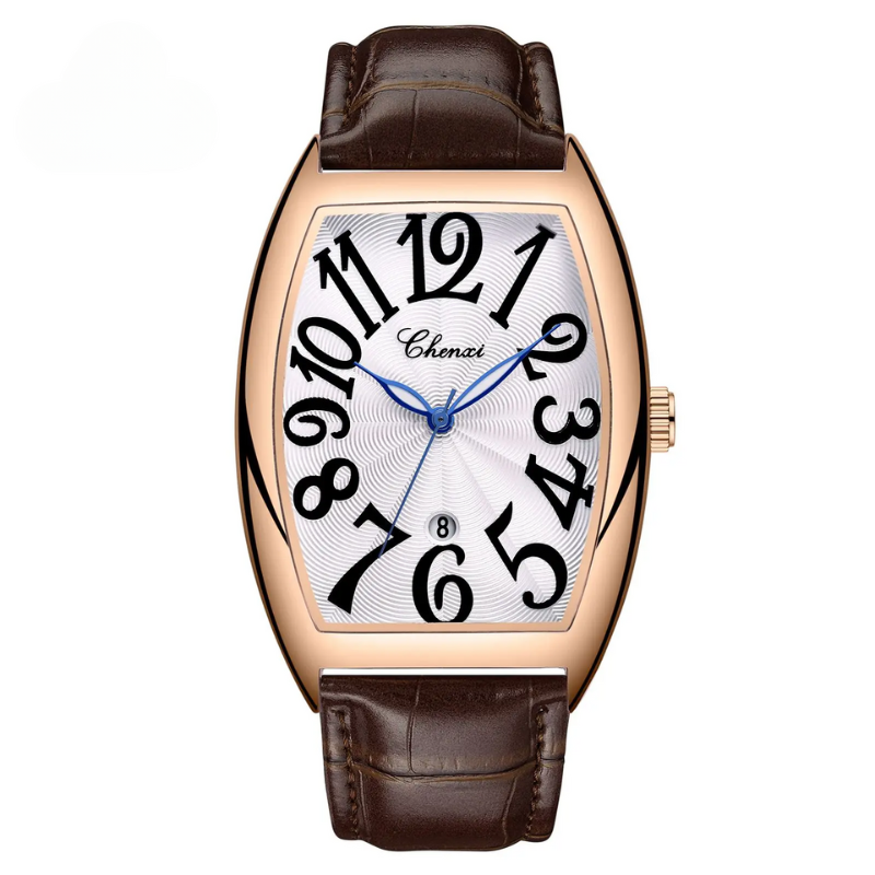 Simond - Un Reloj Elegante Con Correa De Piel
