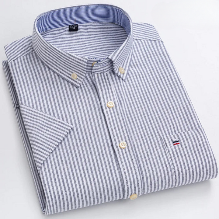Petersen - Camisa Clásica De Algodón Con Estampado