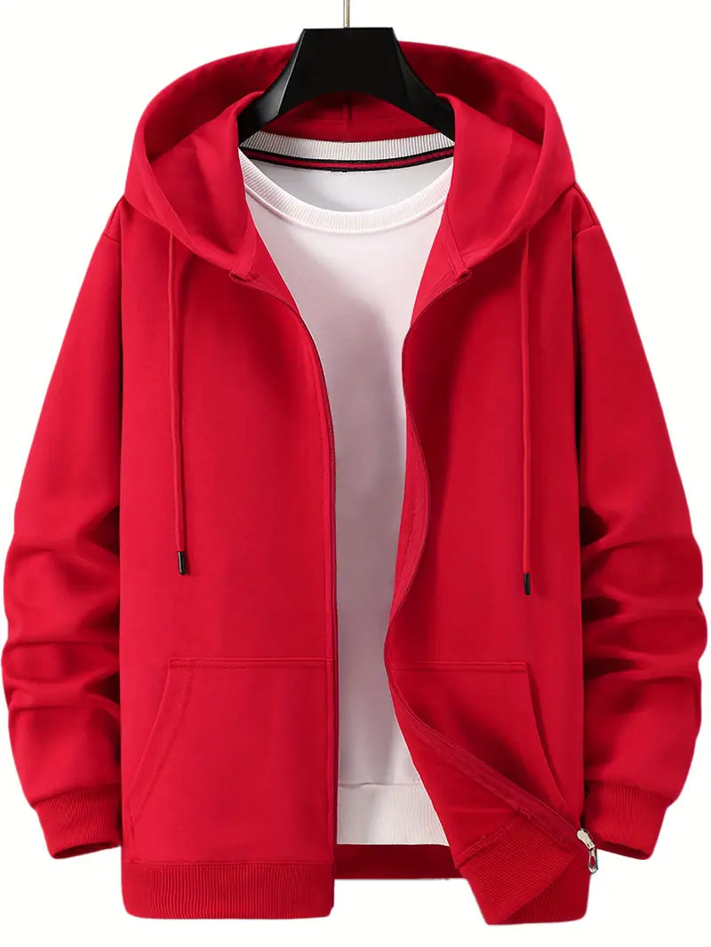Townsend - Sudadera Ligera Con Capucha y Cremallera