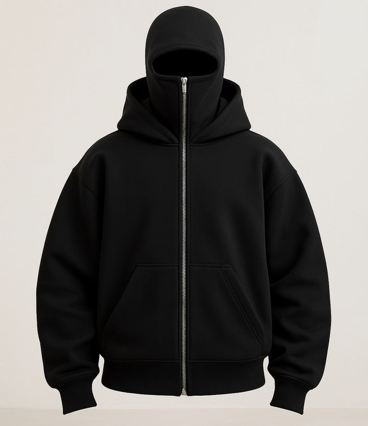 StealthCore - Sudadera Con Capucha y Cremallera Completa