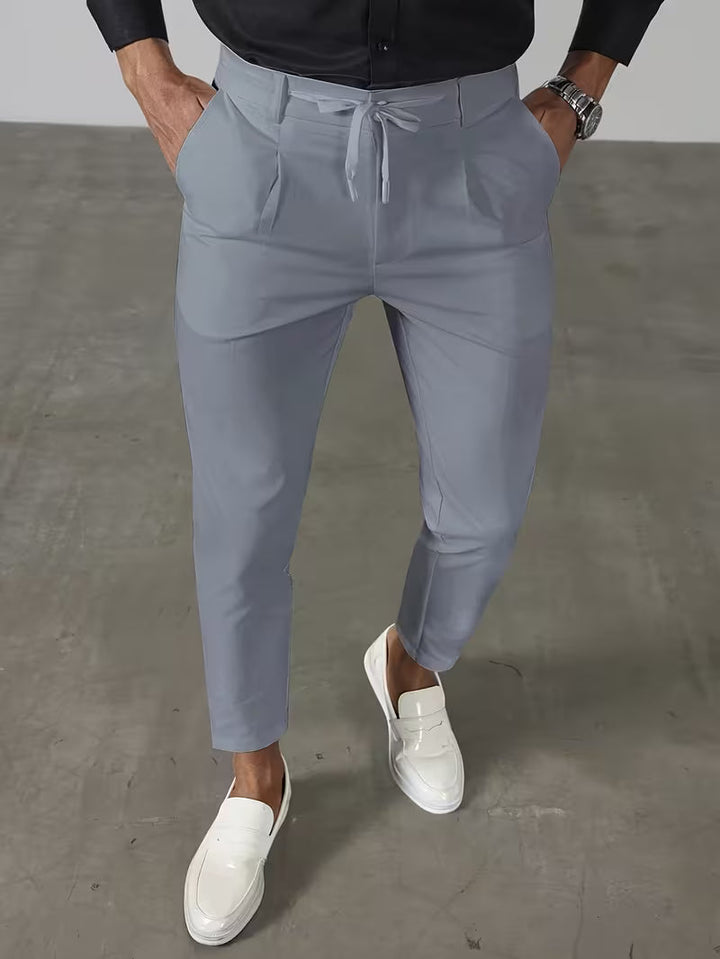 Krsto - Pantalones Con Cinturilla De Alta Gama