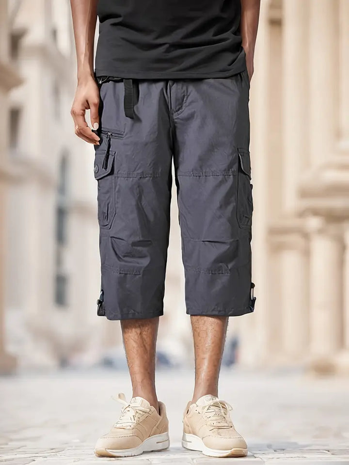 Gerhard - Elegantes Pantalones Con Múltiples Bolsillos