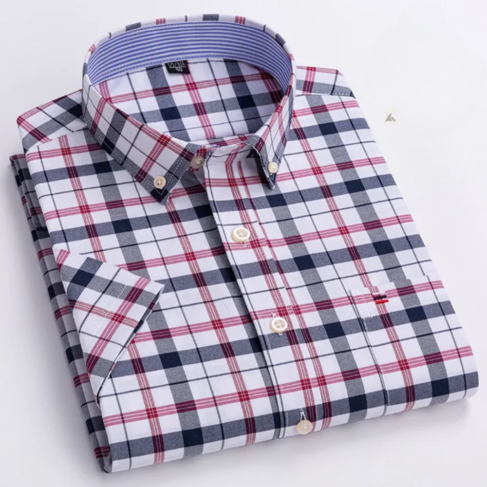 Petersen - Camisa Clásica De Algodón Con Estampado