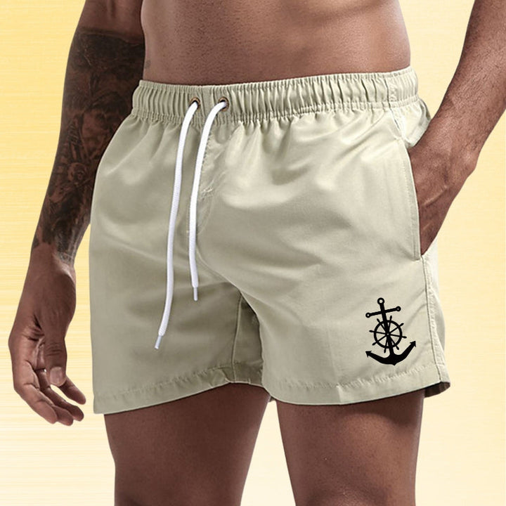 Solano - Elegante Elástico Pantalones Cortos Con Bolsillo