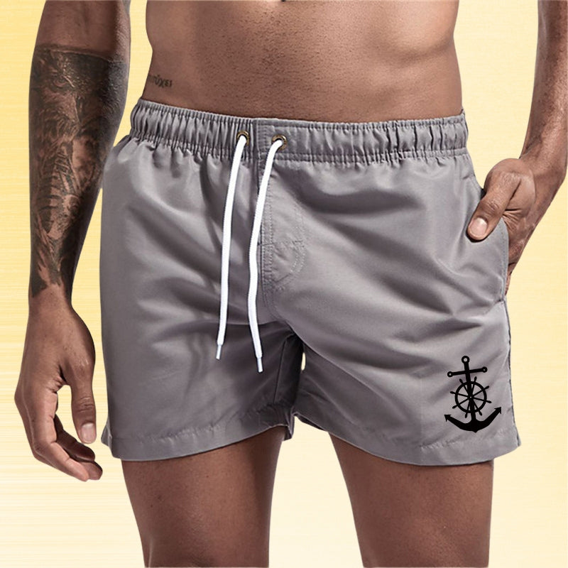 Solano - Elegante Elástico Pantalones Cortos Con Bolsillo