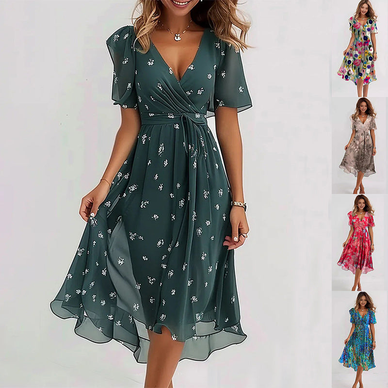 Nallely - Elegante Vestido de Verano
