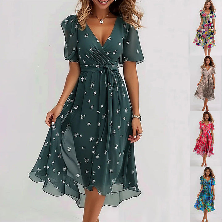 Nallely - Elegante Vestido de Verano