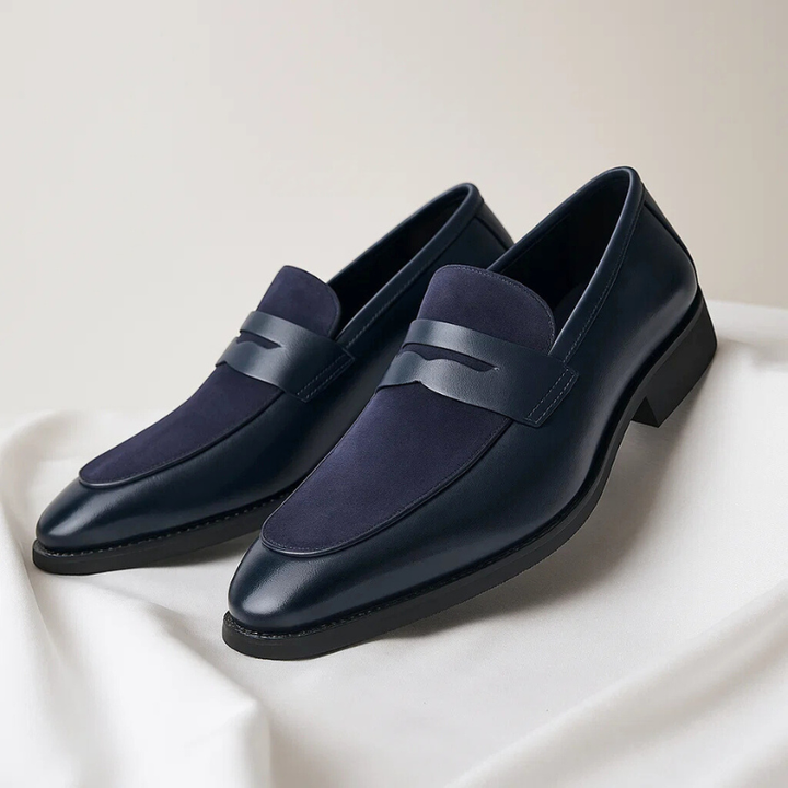 Callen - Mocasines Sin Cordones en Dos Tonos