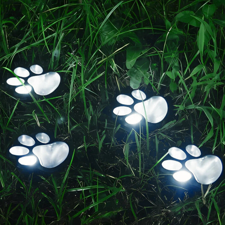 PawGlow - Luz LED Solar para Exteriores Para el Jardín Luces para Patas