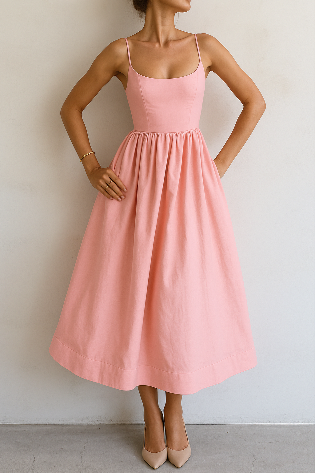 Rieneke - Vestido Elegante Sin Mangas