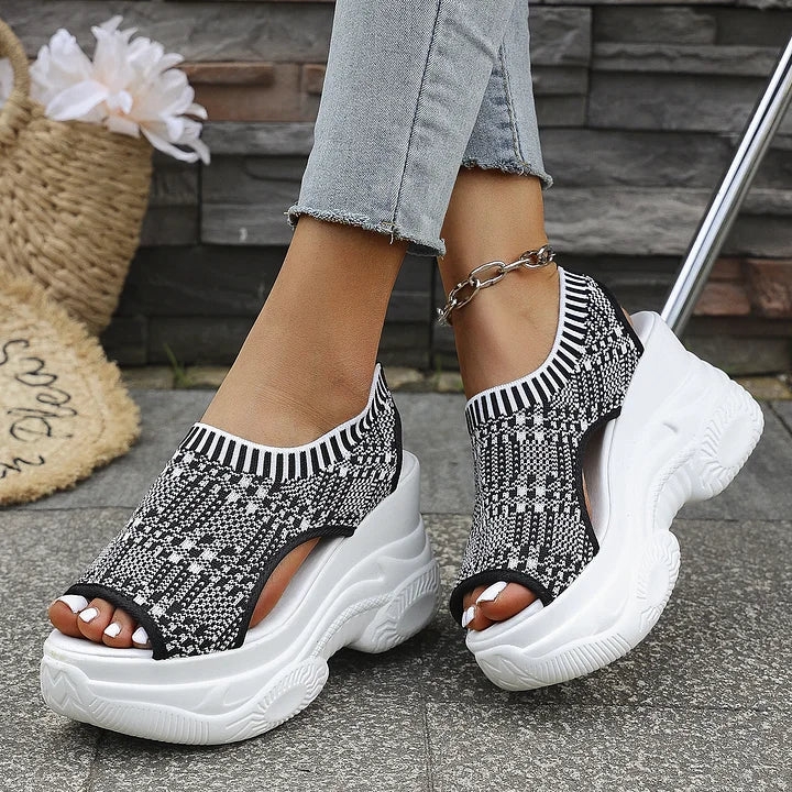 Carolane - Sandalias Deportivas De Moda Con Suela Gruesa