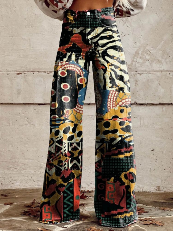 TARSILLA - PANTALÓN DE BOTONES ART