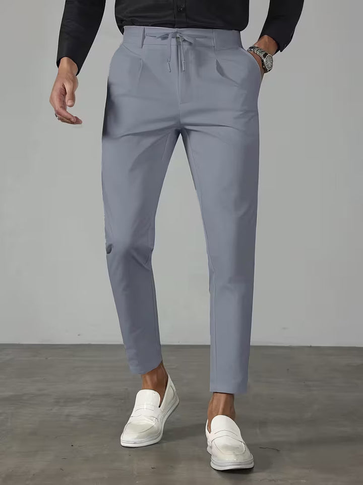 Krsto - Pantalones Con Cinturilla De Alta Gama