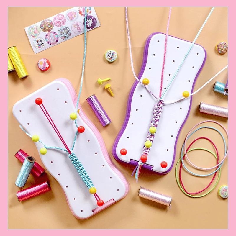 CharmCraft - Kit Para Trenzar Cuerdas a Mano