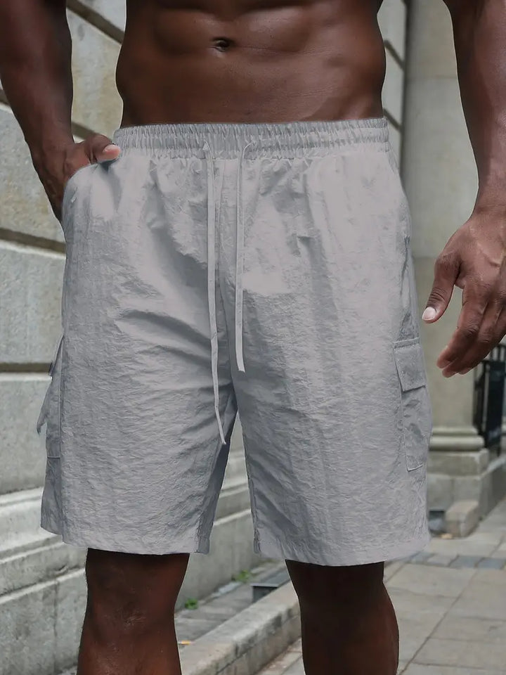 Titov - Pantalones Cortos Elásticos Transpirables