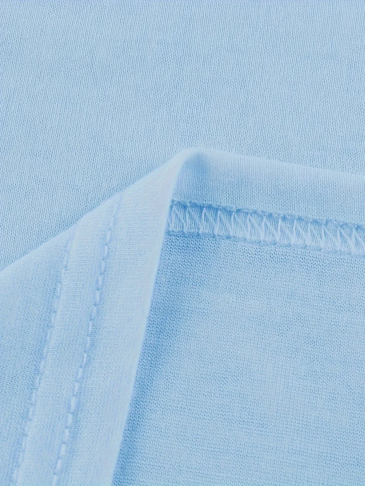 Ancuta - Elegante Verano Manga Corta Camiseta Con Encaje