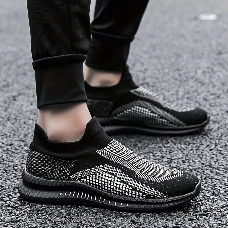 FlexStride - Zapatillas Deportivas De Punto Ligeras y Transpirables