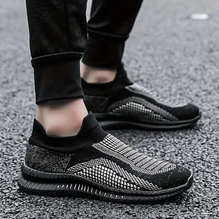 FlexStride - Zapatillas Deportivas De Punto Ligeras y Transpirables