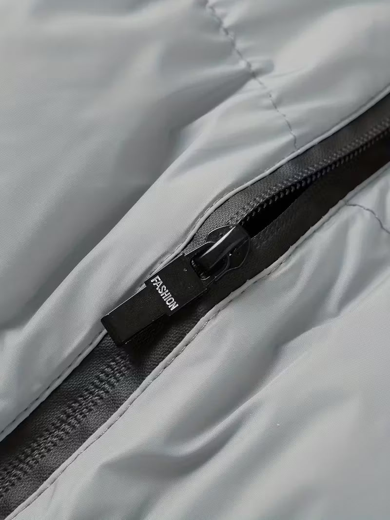 Amaury - Informal Cremallera Chaleco Acolchado