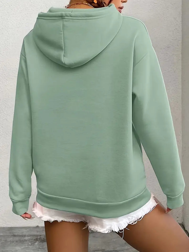 Vanora - Sudadera Con Capucha De Manga Larga y Bolsillos