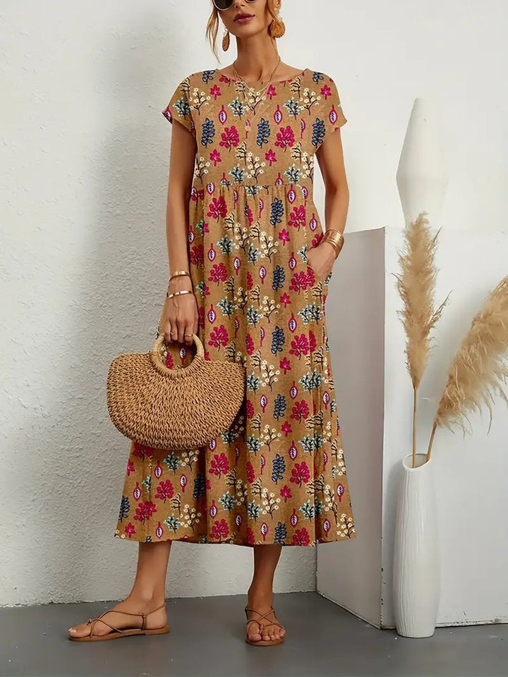 Deborah - Elegante Vestido Floral