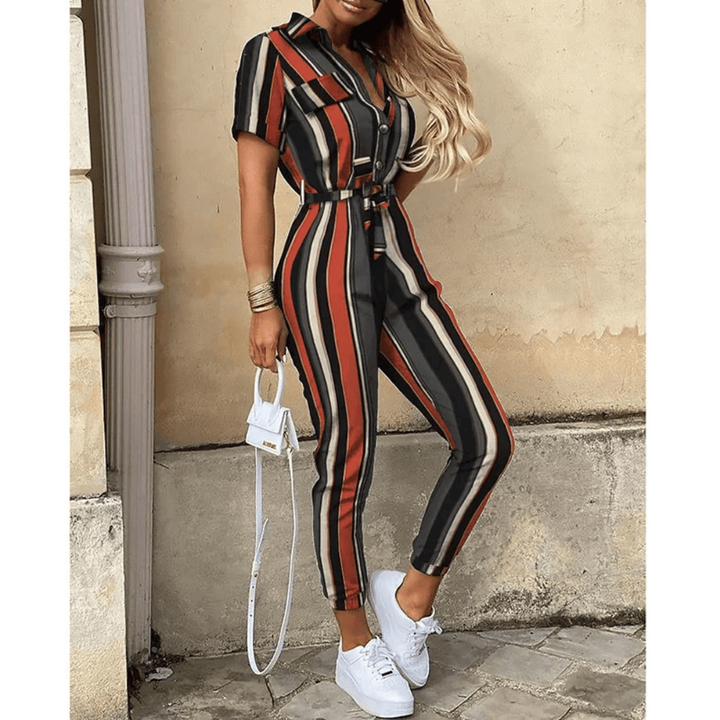 Hallie - Mono Elegante y Con Estilo Para Mujer Con Cinturón