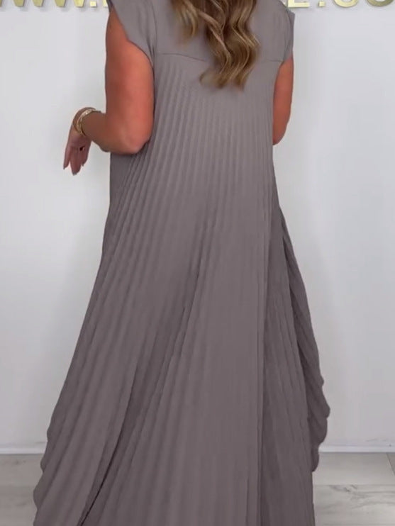 Blithe – Top Midi Plisado y Pantalones Anchos